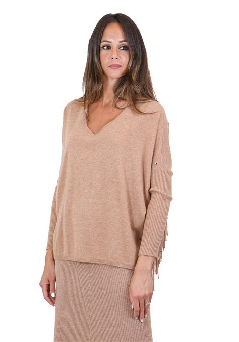 PONCHO NOT SHY | Maglie | LIVO-4704111CCAMEL